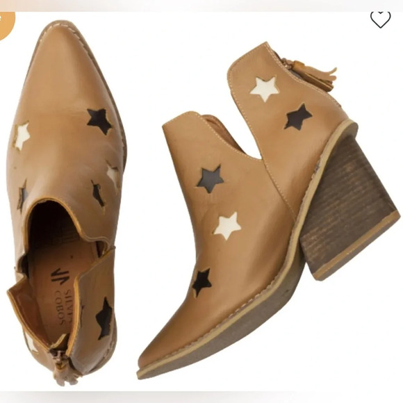 Silvia Cobos Shoot For The Moon Boots Honey, Various Sizes NWOB - Picture 3 of 6